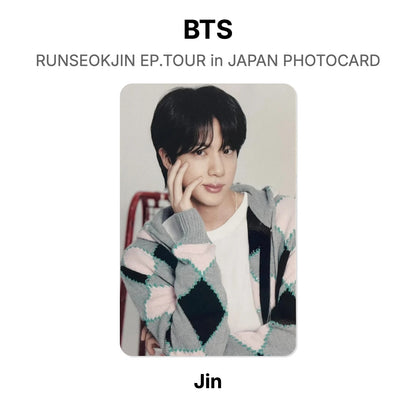 BTS RUNSEOKJIN EP.TOUR in JAPAN PHOTOCARD Official Photocard