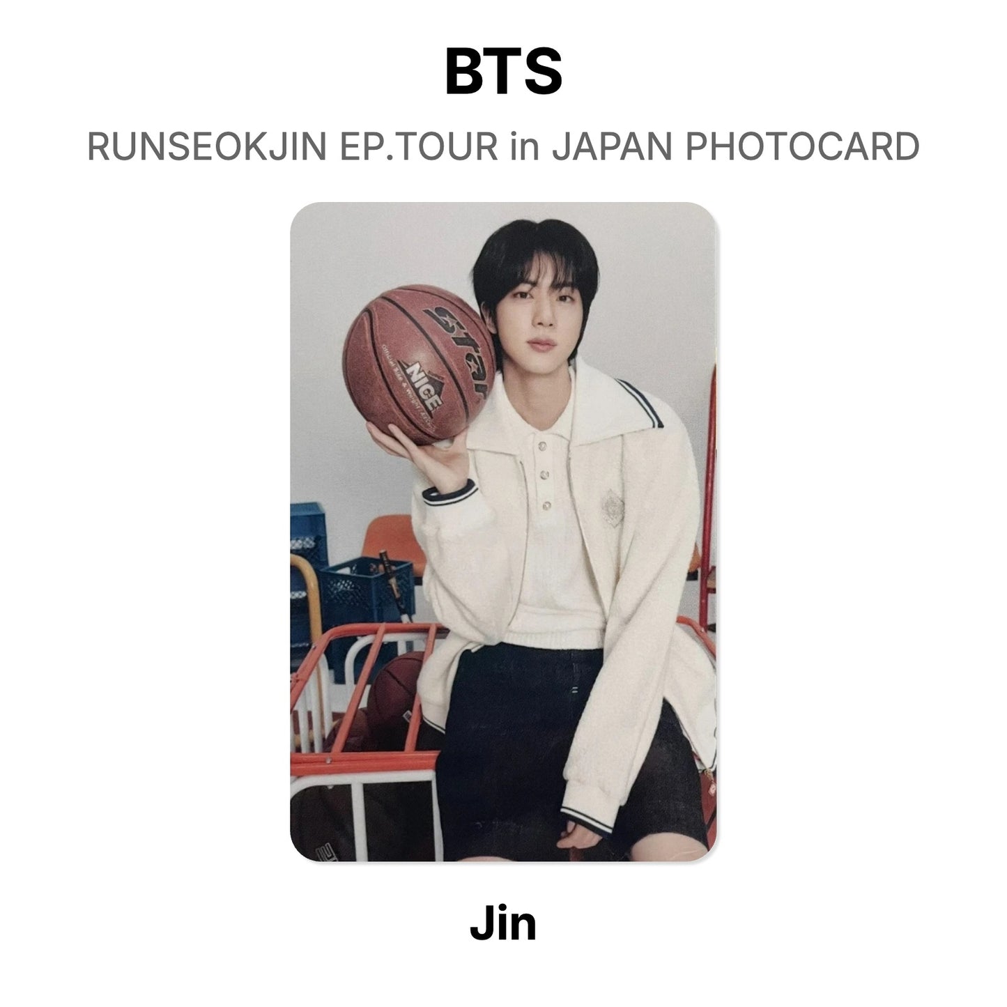 BTS RUNSEOKJIN EP.TOUR in JAPAN PHOTOCARD Official Photocard