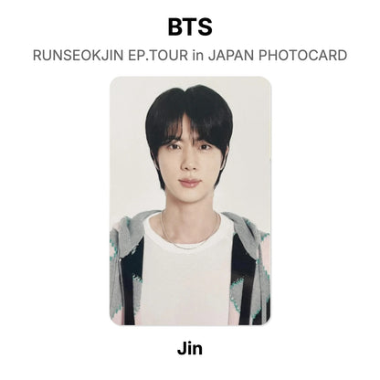 BTS RUNSEOKJIN EP.TOUR in JAPAN PHOTOCARD Official Photocard
