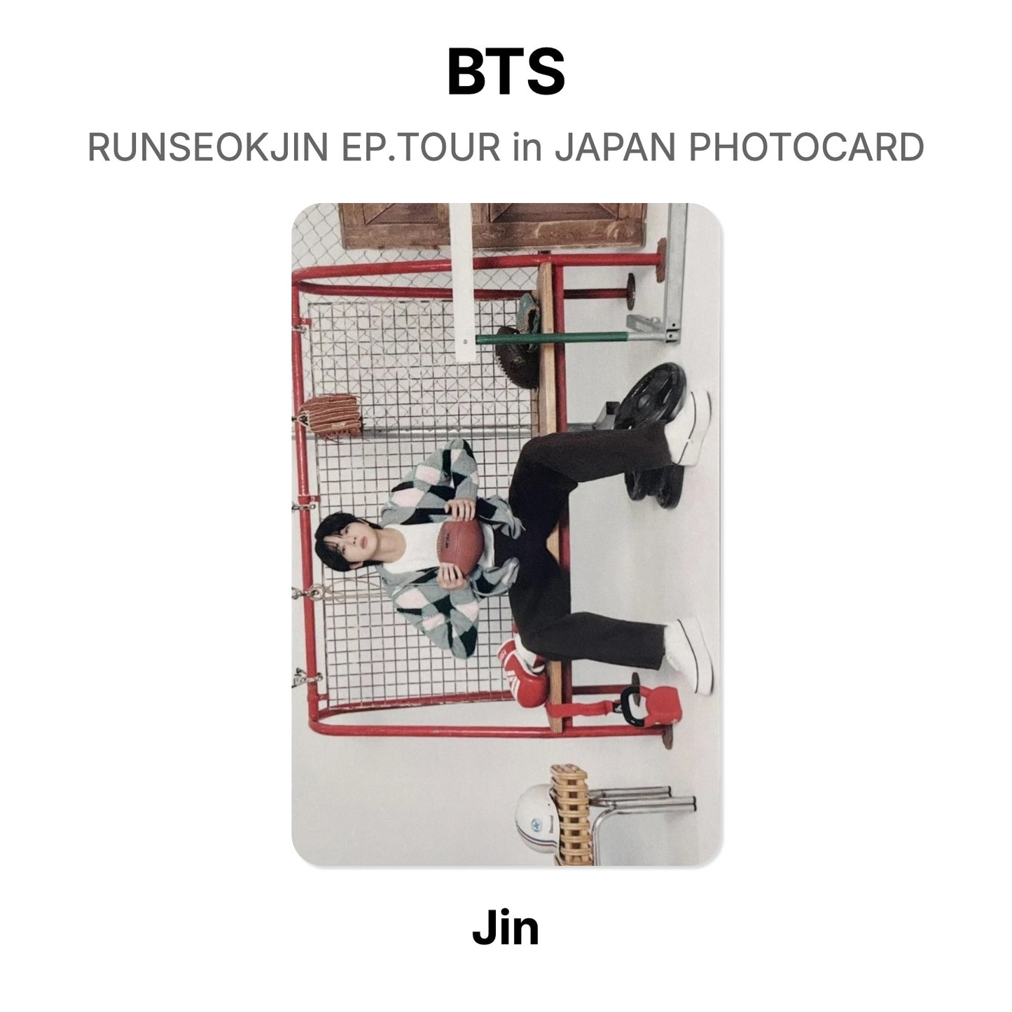 BTS RUNSEOKJIN EP.TOUR in JAPAN PHOTOCARD Official Photocard