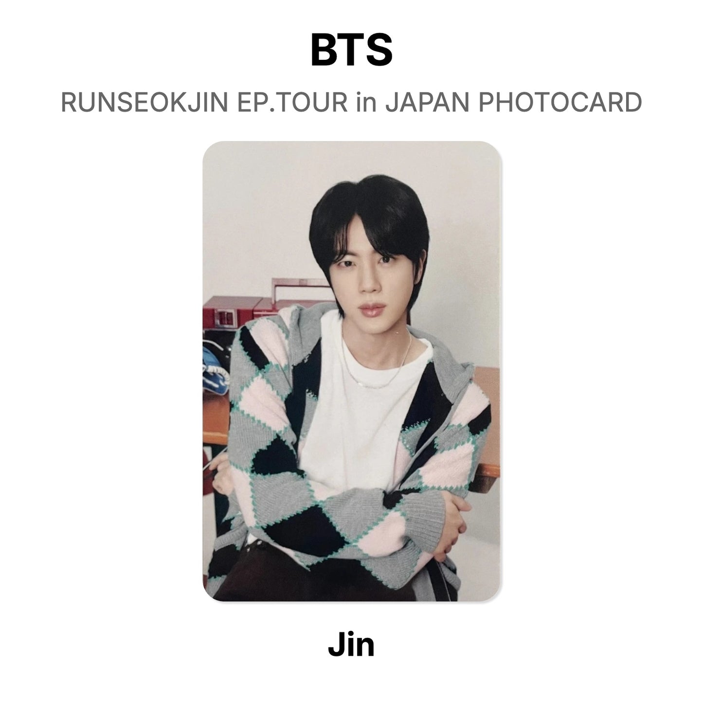 BTS RUNSEOKJIN EP.TOUR in JAPAN PHOTOCARD Official Photocard