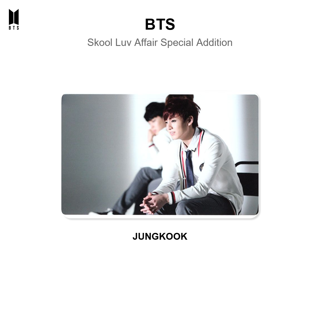 BTS Skool Luv Affair Special Addition Official Photocard