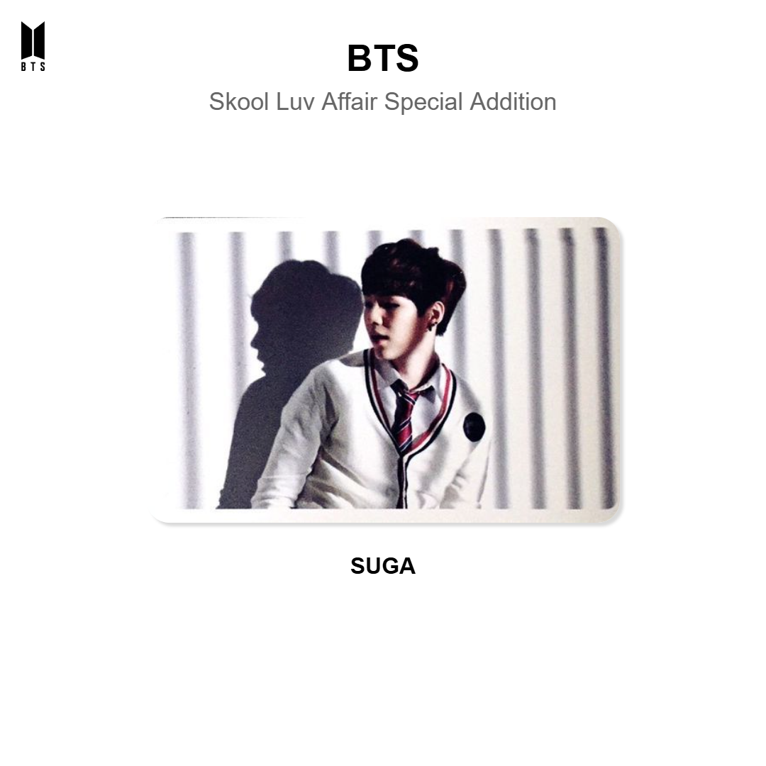 BTS Skool Luv Affair Special Addition Official Photocard