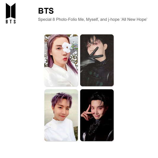 BTS Special 8 Photo-Folio Me, Myself, and j-hope ‘All New Hope’ photocard officielle