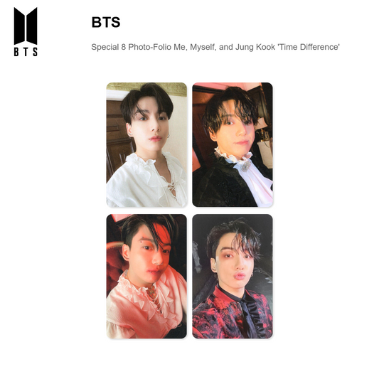 BTS Special 8 Photo-Folio Me, Myself, and Jung Kook 'Time Difference' photocard officielle