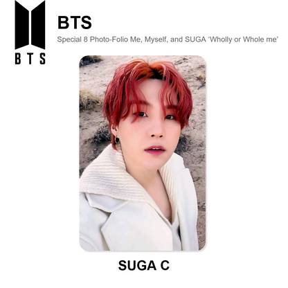 BTS Special 8 Photo-Folio Me, Myself, and SUGA ‘Wholly or Whole me’ Offizielle Photocard