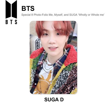 BTS Special 8 Photo-Folio Me, Myself, and SUGA ‘Wholly or Whole me’ Offizielle Photocard
