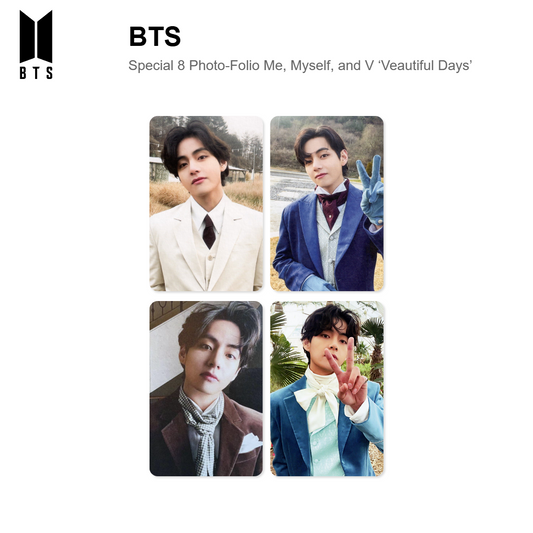 BTS Special 8 Photo-Folio Me, Myself, and V ‘Veautiful Days’ photocard officielle