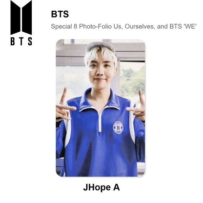 BTS Special 8 Photo-Folio Us, Ourselves, and BTS 'WE' Official Photocard