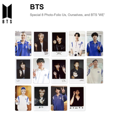 BTS Special 8 Photo-Folio Us, Ourselves, and BTS 'WE' Official Photocard