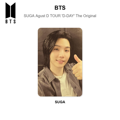 BTS SUGA | Agust D TOUR 'D-DAY' The Original Offizielle Photocard