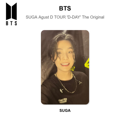 BTS SUGA | Agust D TOUR 'D-DAY' The Original Offizielle Photocard