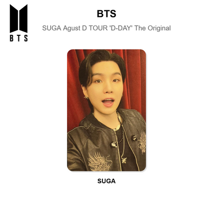 BTS SUGA | Agust D TOUR 'D-DAY' The Original Offizielle Photocard
