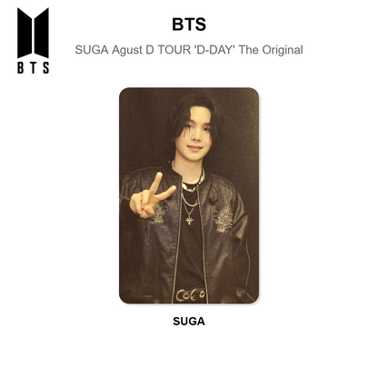 BTS SUGA | Agust D TOUR 'D-DAY' The Original Offizielle Photocard