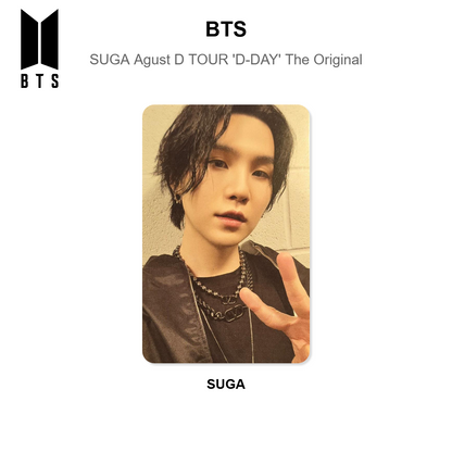 BTS SUGA | Agust D TOUR 'D-DAY' The Original Offizielle Photocard