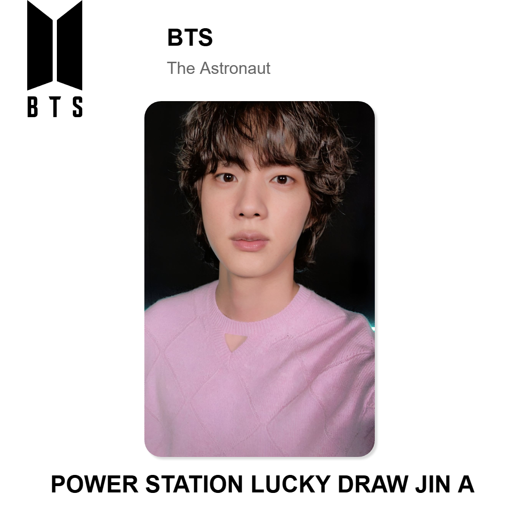 BTS The Astronaut Official Photocard