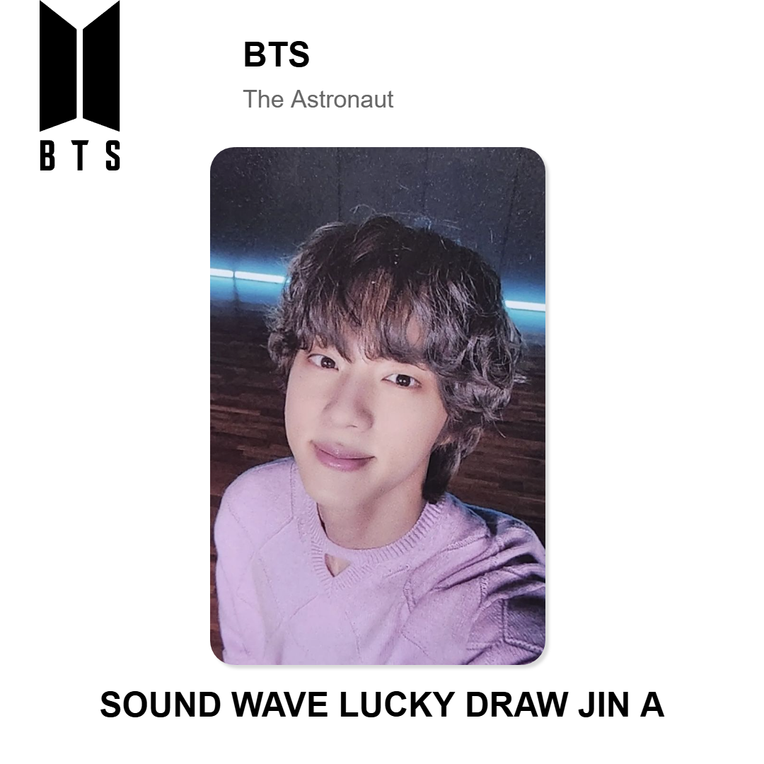 BTS The Astronaut Official Photocard