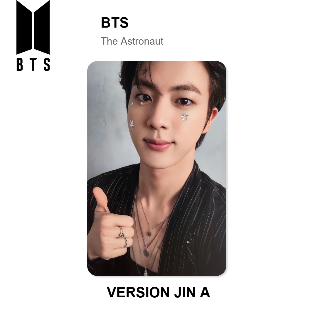 BTS The Astronaut Official Photocard