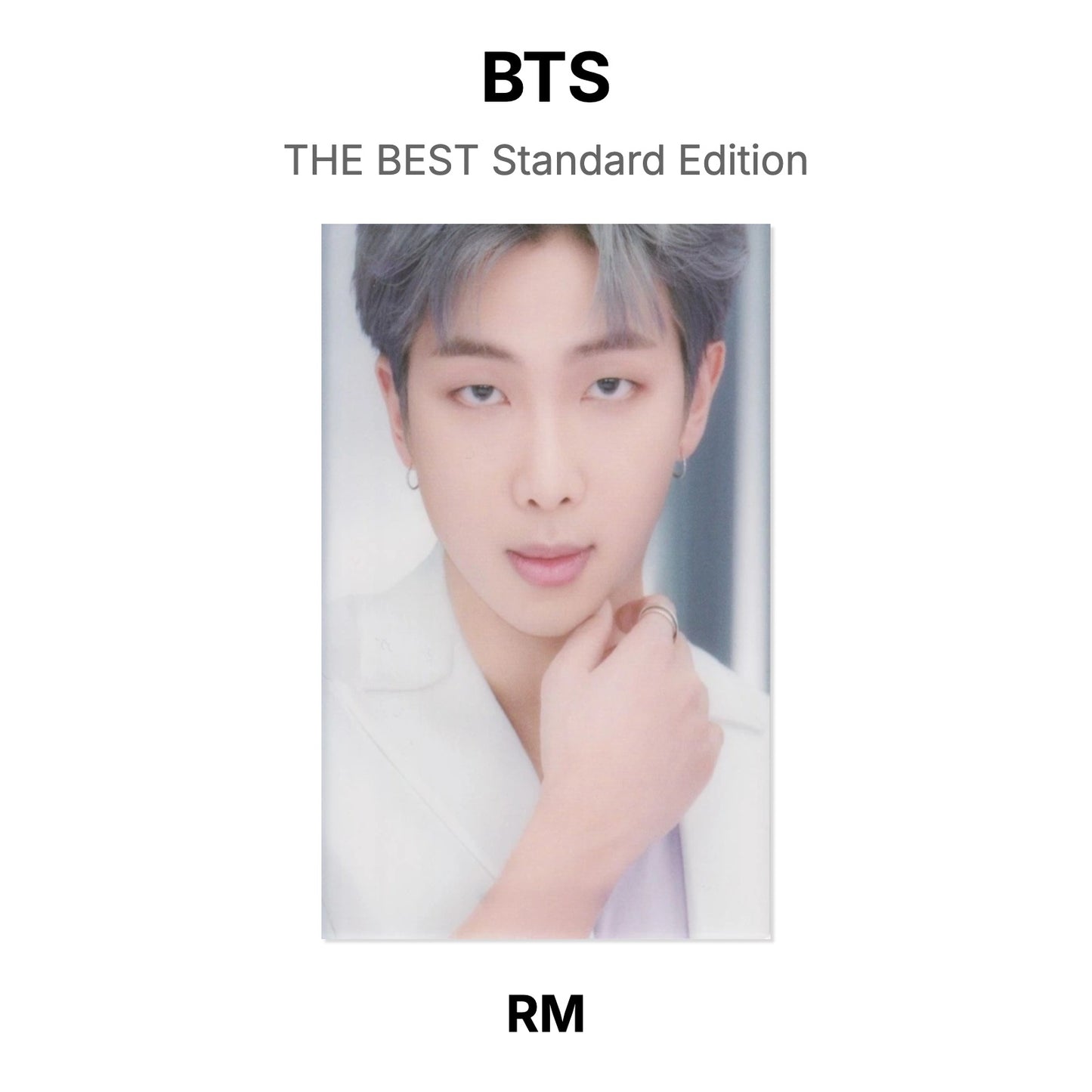 BTS THE BEST Standard Edition Official Photocard