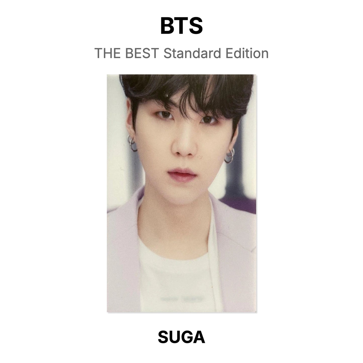 BTS THE BEST Standard Edition Official Photocard