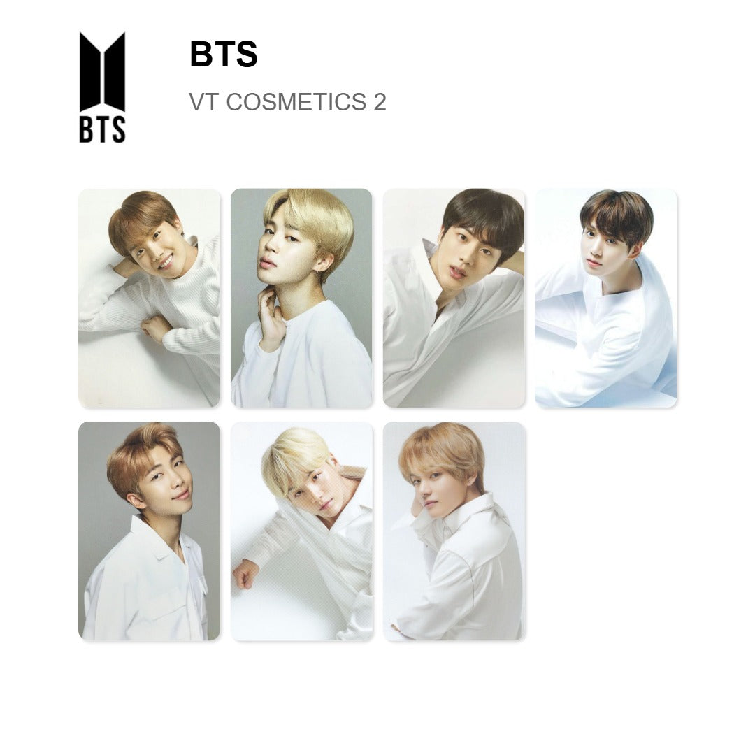 BTS VT COSMETICS 2 photocard ufficiale