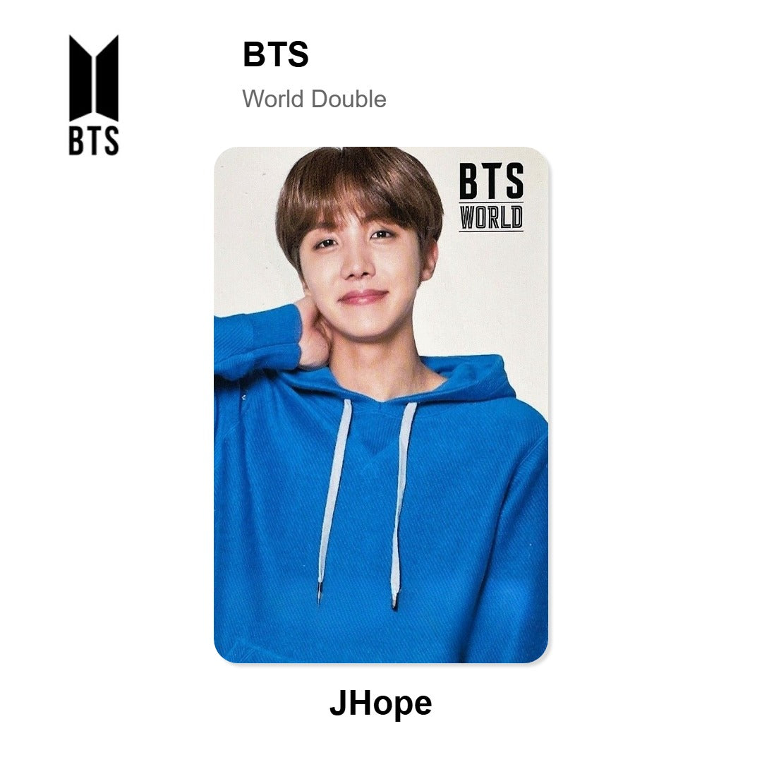 BTS World Double официальная фотокарта