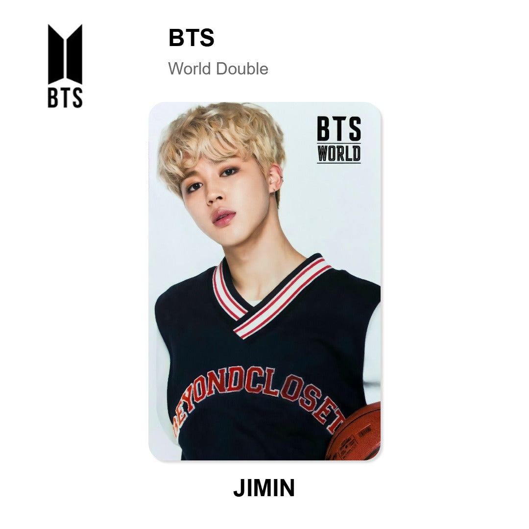 BTS World Double официальная фотокарта