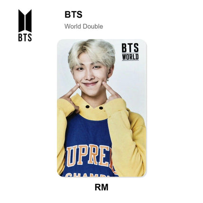 BTS World Double официальная фотокарта