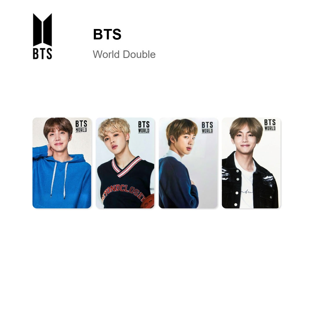 BTS World Double официальная фотокарта