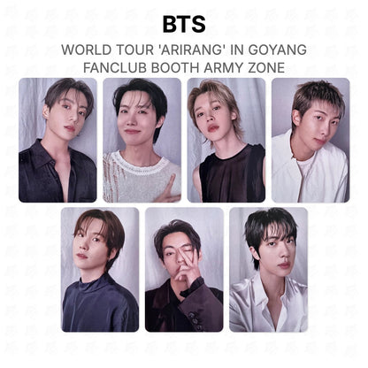 BTS WORLD TOUR 'ARIRANG' IN GOYANG FANCLUB BOOTH ARMY ZONE Official Photocard