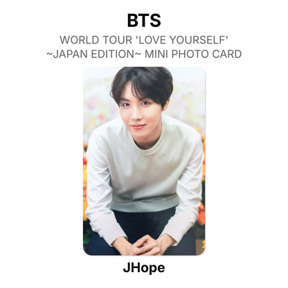 BTS WORLD TOUR 'LOVE YOURSELF'~JAPAN EDITION~ MINI PHOTO CARD photocard officielle