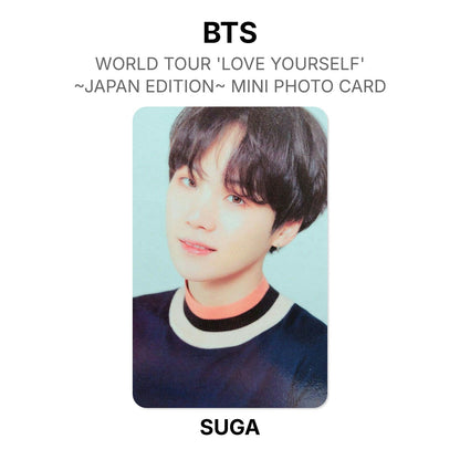 BTS WORLD TOUR 'LOVE YOURSELF'~JAPAN EDITION~ MINI PHOTO CARD photocard officielle
