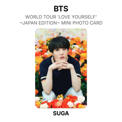 BTS WORLD TOUR 'LOVE YOURSELF'~JAPAN EDITION~ MINI PHOTO CARD photocard officielle