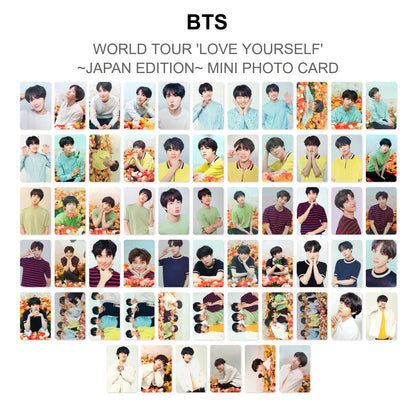 BTS WORLD TOUR 'LOVE YOURSELF'~JAPAN EDITION~ MINI PHOTO CARD photocard officielle