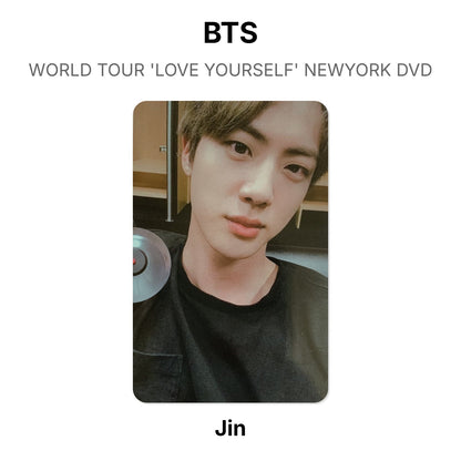 BTS WORLD TOUR 'LOVE YOURSELF' NEWYORK DVD Offizielle Photocard