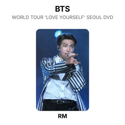BTS WORLD TOUR 'LOVE YOURSELF' SEOUL DVD photocard ufficiale