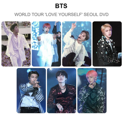 BTS WORLD TOUR 'LOVE YOURSELF' SEOUL DVD photocard ufficiale