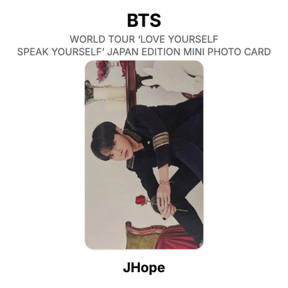 BTS WORLD TOUR ‘LOVE YOURSELF: SPEAK YOURSELF’- JAPAN EDITION MINI PHOTO CARD Official Photocard