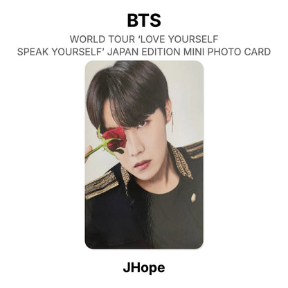 BTS WORLD TOUR ‘LOVE YOURSELF: SPEAK YOURSELF’- JAPAN EDITION MINI PHOTO CARD Official Photocard