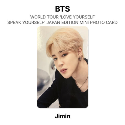 BTS WORLD TOUR ‘LOVE YOURSELF: SPEAK YOURSELF’- JAPAN EDITION MINI PHOTO CARD Official Photocard