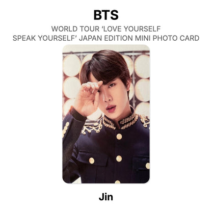BTS WORLD TOUR ‘LOVE YOURSELF: SPEAK YOURSELF’- JAPAN EDITION MINI PHOTO CARD Official Photocard