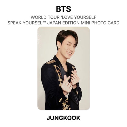 BTS WORLD TOUR ‘LOVE YOURSELF: SPEAK YOURSELF’- JAPAN EDITION MINI PHOTO CARD Official Photocard