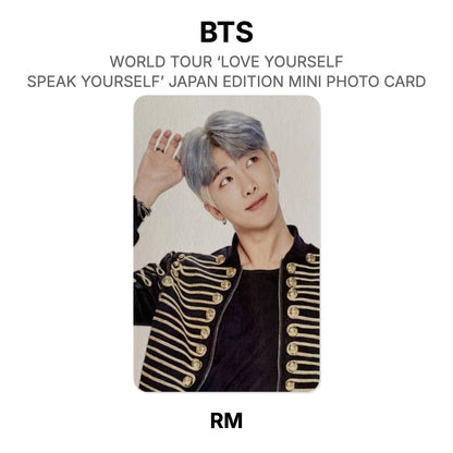 BTS WORLD TOUR ‘LOVE YOURSELF: SPEAK YOURSELF’- JAPAN EDITION MINI PHOTO CARD Official Photocard