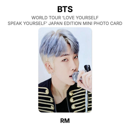 BTS WORLD TOUR ‘LOVE YOURSELF: SPEAK YOURSELF’- JAPAN EDITION MINI PHOTO CARD Official Photocard