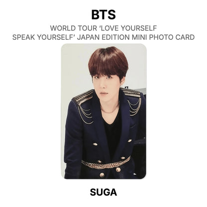 BTS WORLD TOUR ‘LOVE YOURSELF: SPEAK YOURSELF’- JAPAN EDITION MINI PHOTO CARD Official Photocard