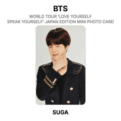 BTS WORLD TOUR ‘LOVE YOURSELF: SPEAK YOURSELF’- JAPAN EDITION MINI PHOTO CARD Official Photocard