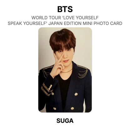BTS WORLD TOUR ‘LOVE YOURSELF: SPEAK YOURSELF’- JAPAN EDITION MINI PHOTO CARD Official Photocard