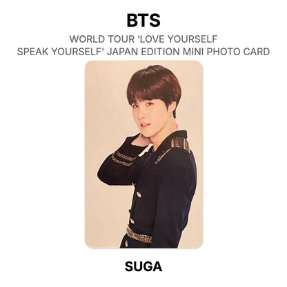 BTS WORLD TOUR ‘LOVE YOURSELF: SPEAK YOURSELF’- JAPAN EDITION MINI PHOTO CARD Official Photocard