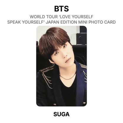 BTS WORLD TOUR ‘LOVE YOURSELF: SPEAK YOURSELF’- JAPAN EDITION MINI PHOTO CARD Official Photocard