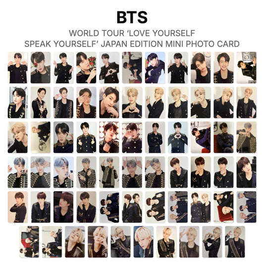 BTS WORLD TOUR ‘LOVE YOURSELF: SPEAK YOURSELF’- JAPAN EDITION MINI PHOTO CARD Official Photocard